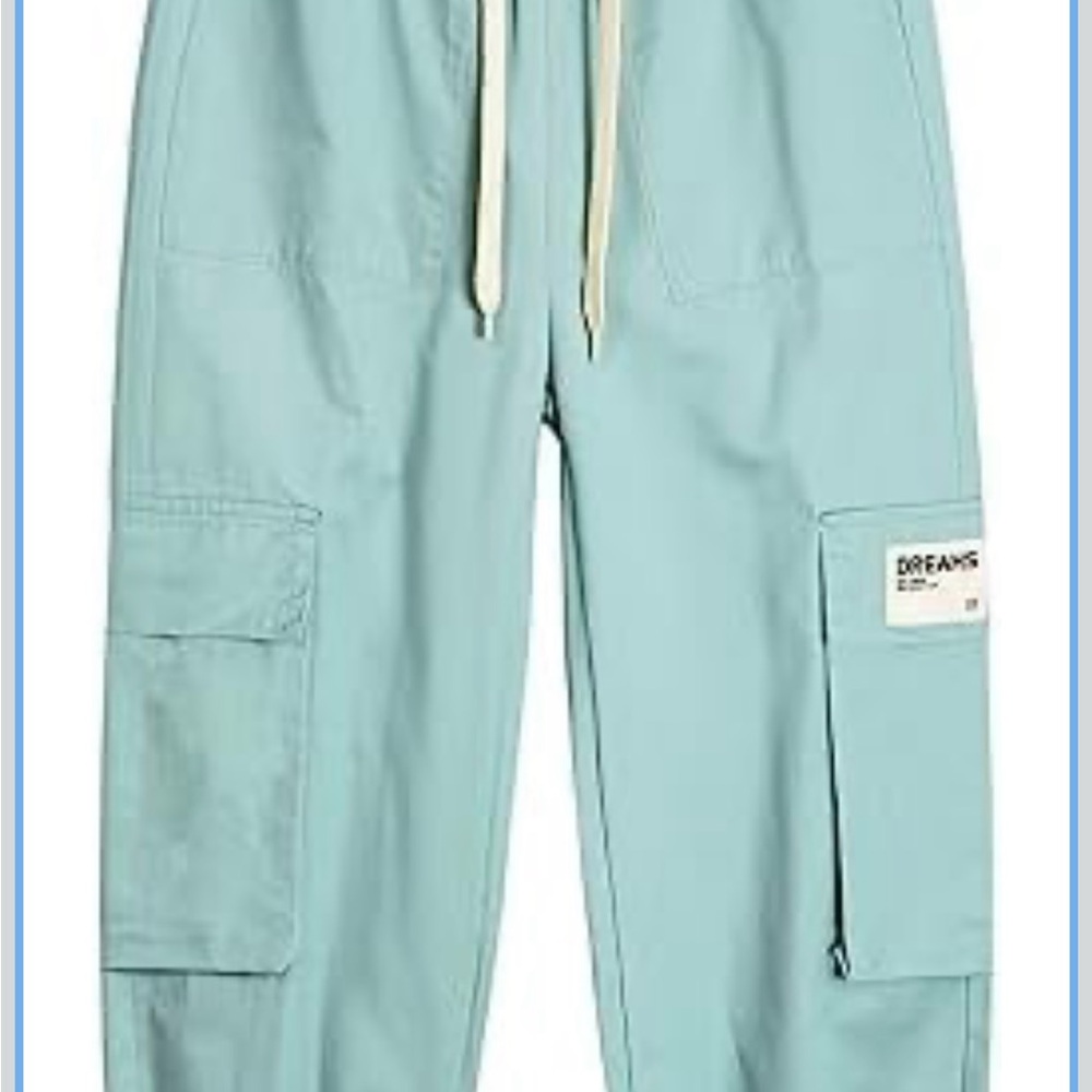 Light Green Cargo Jogger
